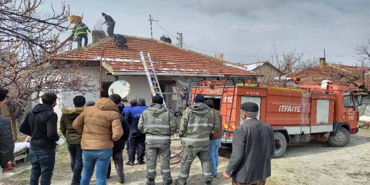 Baca Yangını Paniğe Neden Oldu