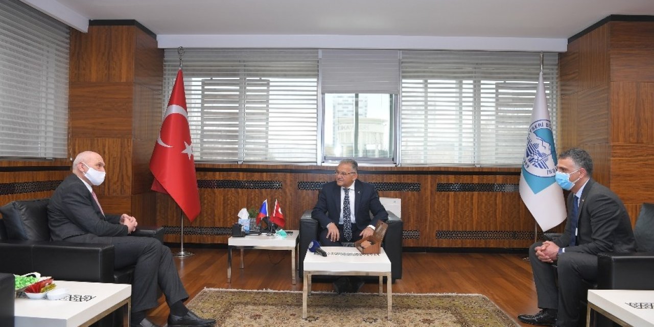 Başkan Büyükkılıç, Çek Büyükelçi’yi Ağırladı