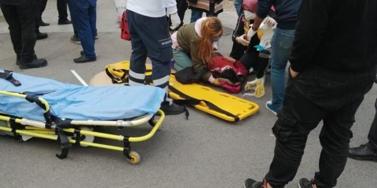 Yola Fırlayan 10 Yaşındaki Çocuğa Hareket Halindeki Otobüs Çarptı