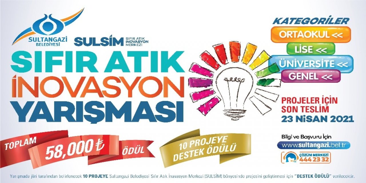 Sultangazi’de ’sıfır Atık İ̇novasyon Yarışması’