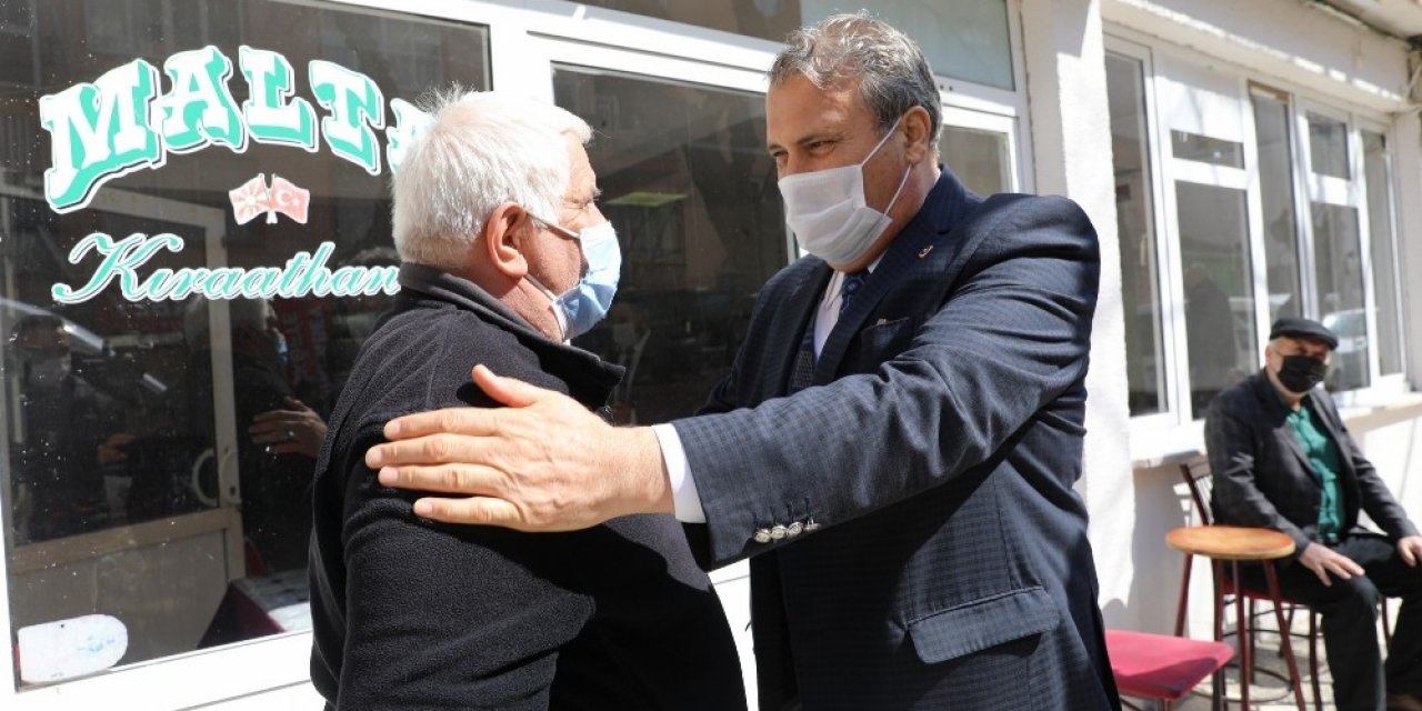 Başkan Çerçi, Ayn-i Ali Ve Tevfikiye’de Esnaf Ziyareti Yaptı