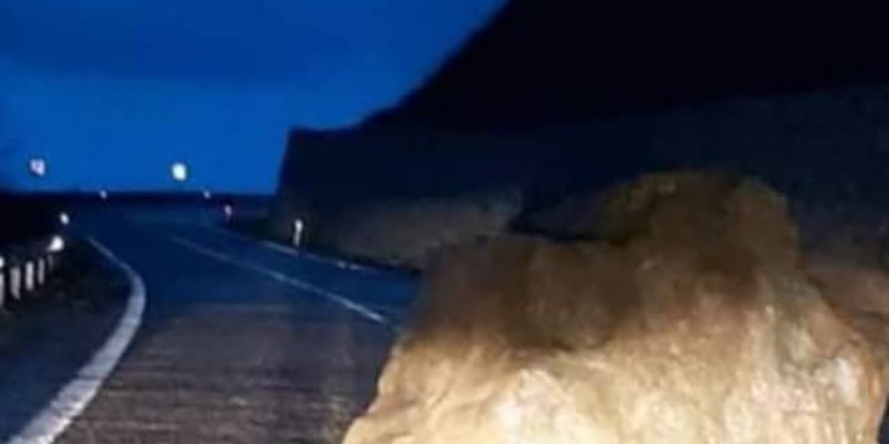 Sağanak Yağış Sonrası Heyelan Meydana Geldi