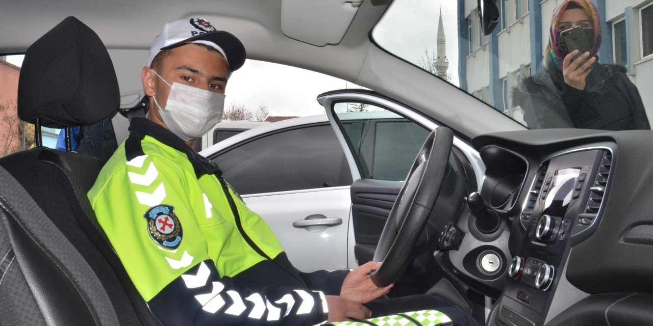 Polis Olmak İsteyen Otizmli Yakup’un Hayali Gerçeğe Dönüştü