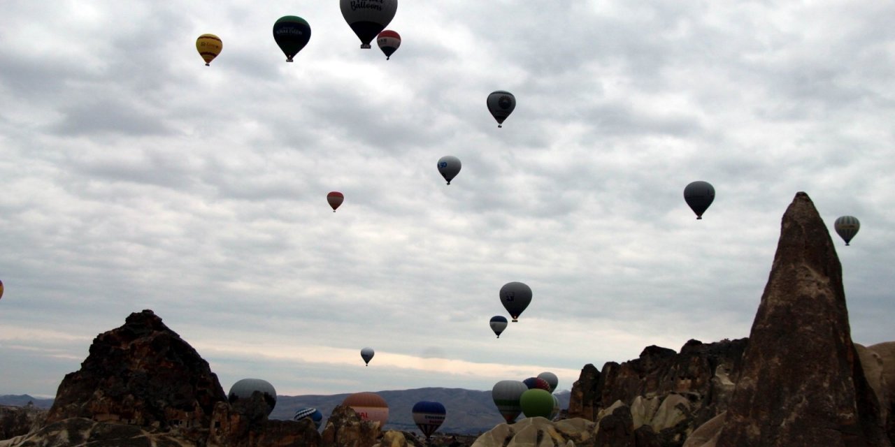 Kapadokya’da Balon Turları 6 Gündür Yapılamıyor