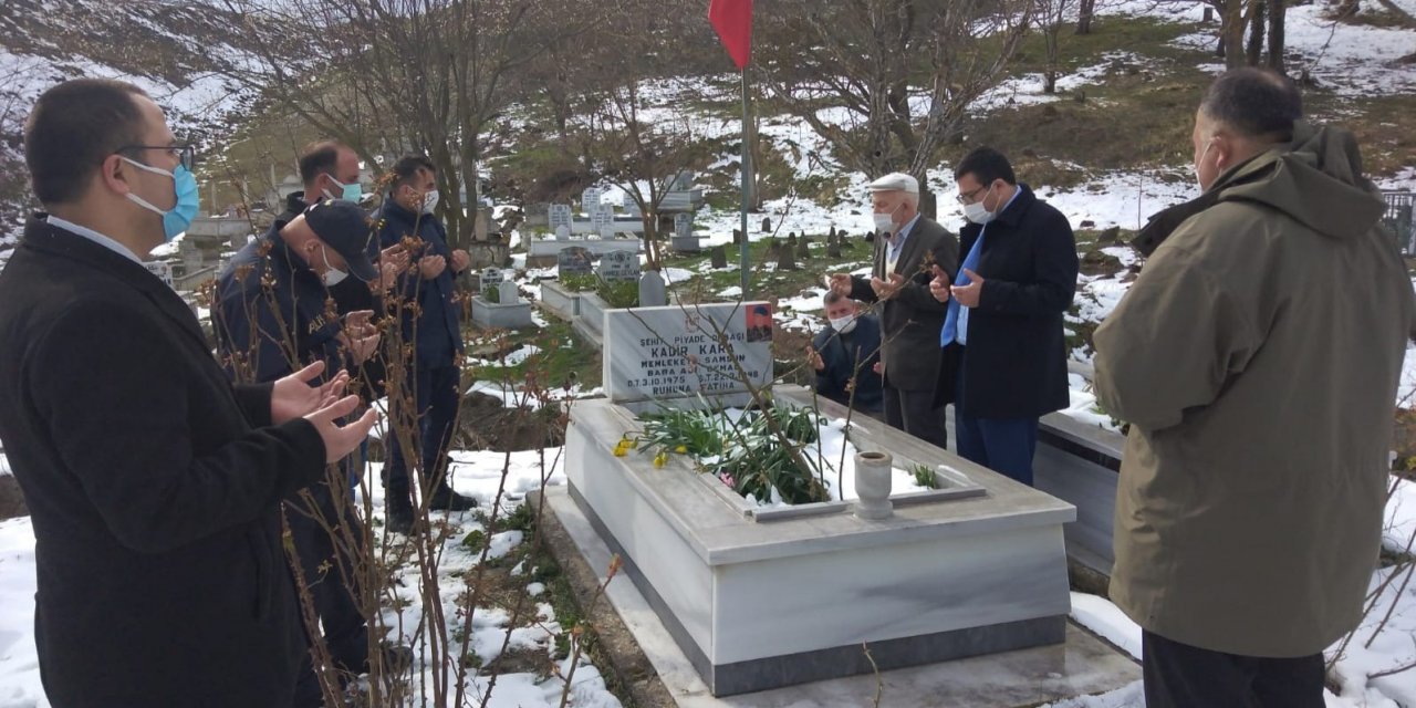 Kaymakam Zaman: "şehitlerimizin Aileleri Bizim Onurumuzdur"