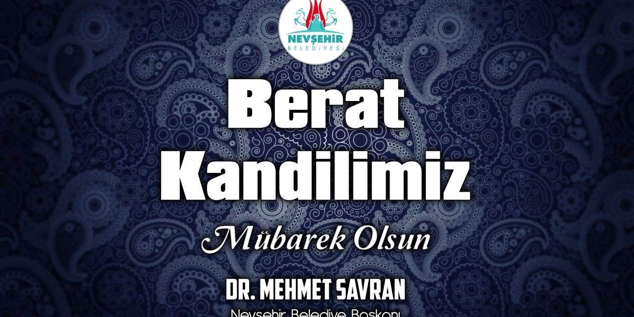 Belediye Başkanı Savran’dan Kandil Mesajı