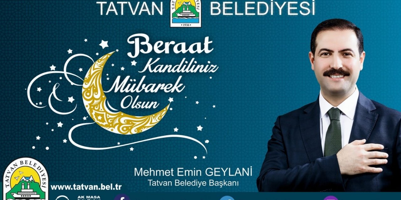 Başkan Geylani’den Berat Kandili Mesajı