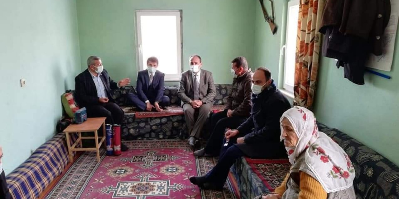 Kaymakam Cebeci Ve Başkan Şahin’den Akdere Mahallesi’ne Ziyaret