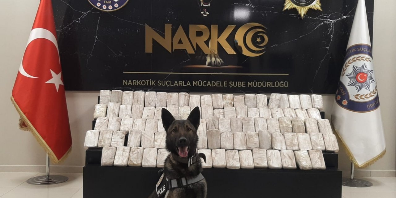 Van’da 47 Kilo 585 Gram Eroin Ele Geçirildi