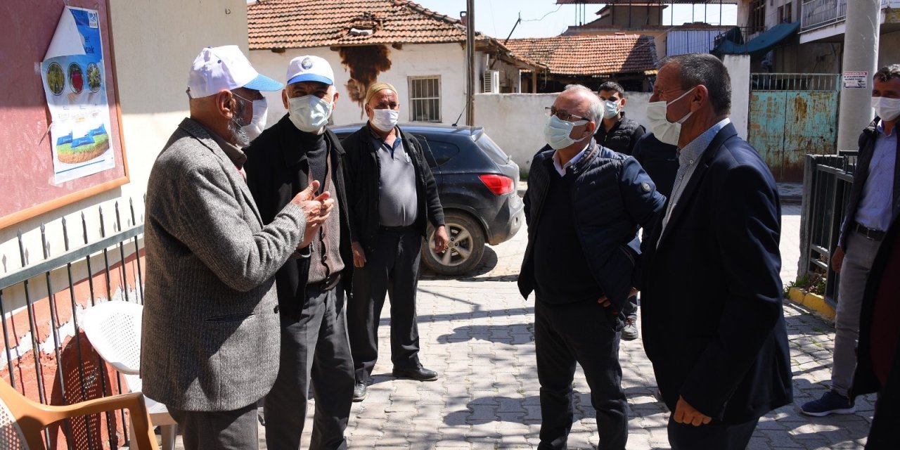 Başkan Kayda Mahalle Ziyaretlerinde Vatandaşları Dinledi