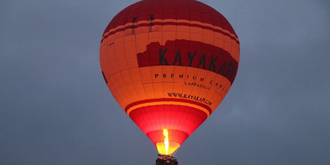 Kapadokya’da Gökyüzü Balonlarla Buluştu