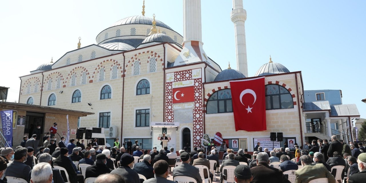 Darıca’nın En Büyük Camisi Açıldı