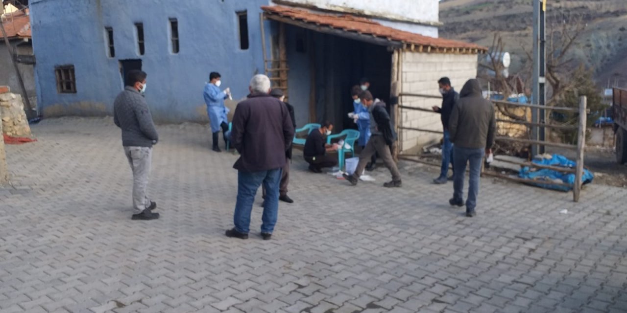 Savran Köyü Karantina Altına Alındı