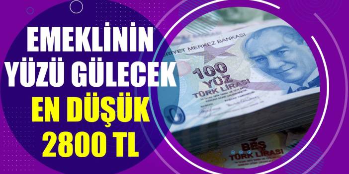 SGK, SSK, BağKur, Emeklilerine müjde! En düşük emekli aylığı asgari ücret gibi 2800 TL…