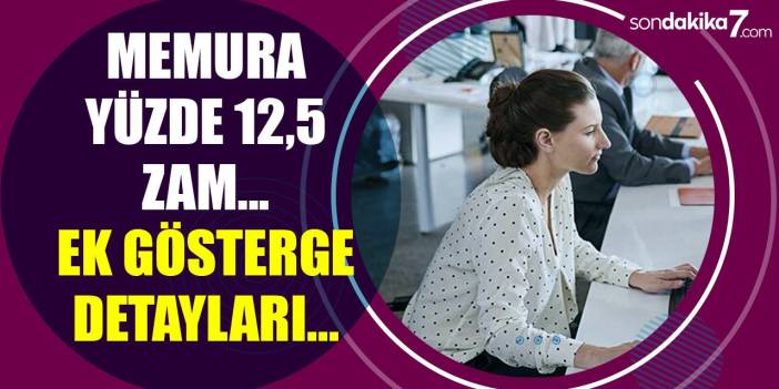 Polis, Hemşire, Din görevlisi milyonlarca memuru ilgilendiriyor! Yüzde 12,5 zam ve 3600 ek gösterge