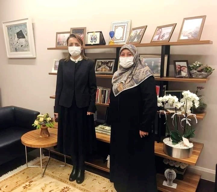 Başkan Bozkurt Başdanışman Oruç’u Ziyaret Etti
