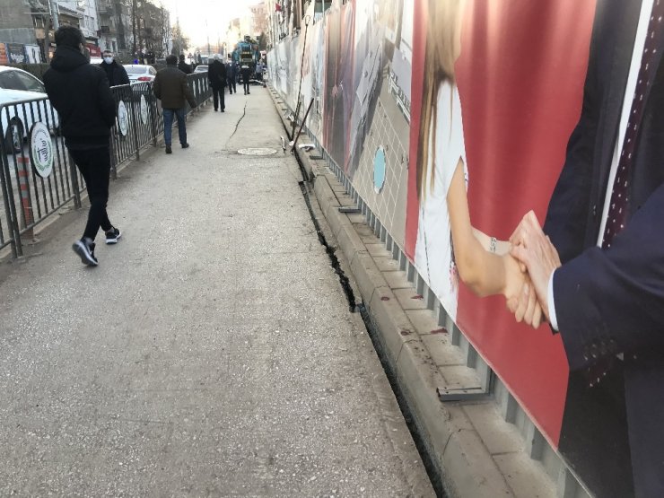 Hal Projesi İnşaatında Çökme Meydana Geldi