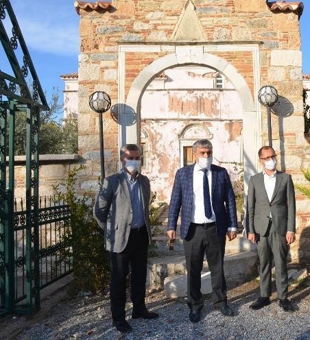 Didim Akbük’teki Kilisesinin Kapatılan Dış Kapılarındaki Tahribat Kaldırıldı