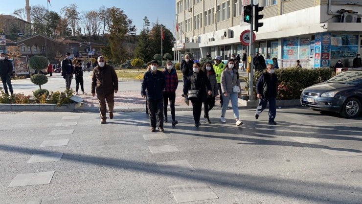 Kırşehir Emniyetinden Yaya Önceliği Denetimleri