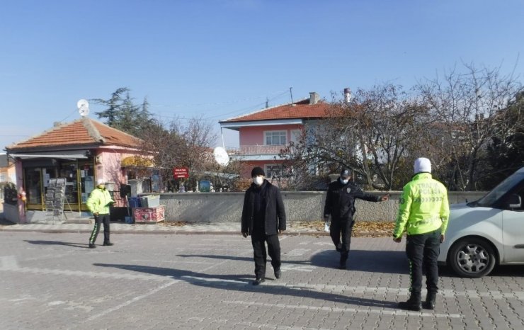 Kırşehir Emniyetinden Yaya Önceliği Denetimleri