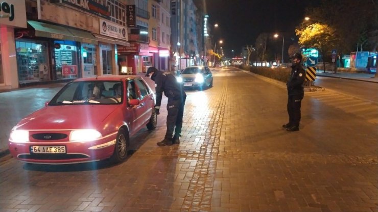 Uşak’ta 56 Saatlik Sokağa Çıkma Kısıtlaması Başladı