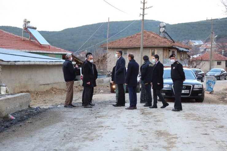Vali Ali Çelik, Köy Yollarını İnceledi