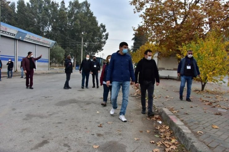 266 Kişilik Belediye Ekibi Nazilli Sanayisi İçin Seferber Oldu