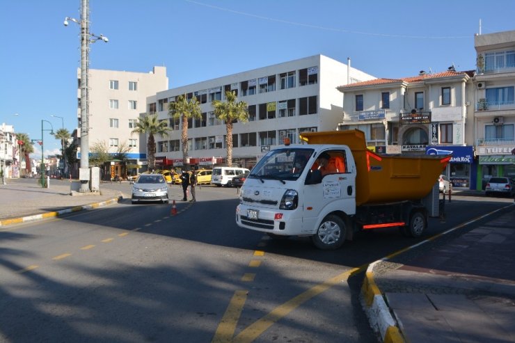 Ayvalık Sessizliğe Büründü