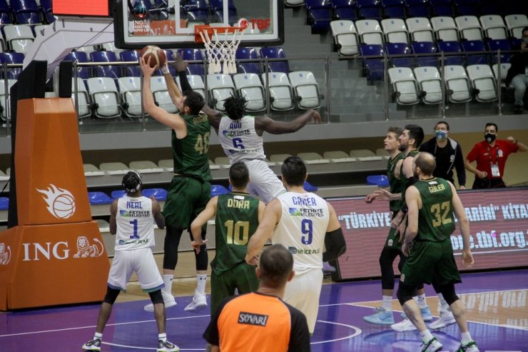 Basketbol Süper Ligi: Lokman Hekim Fethiye Belediyespor: 54 - Darüşşafaka Tekfen: 78