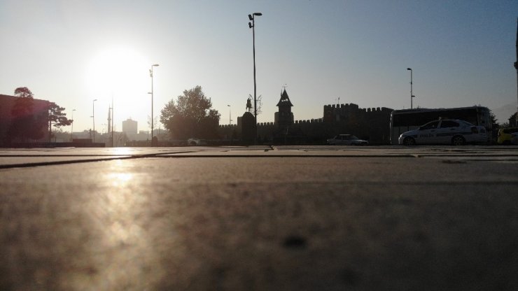Kayseri’de Kısıtlamanın İlk Gününde Cadde Ve Sokaklar
