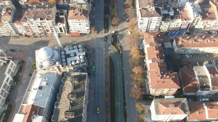 56 Saat Sürecek Kısıtlamanın İlk Gününde Kocaeli’de Sokakları Bomboş Kaldı