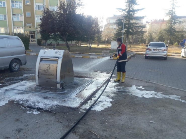 Nevşehir Belediyesi Kısıtlamayı Fırsata Çevirdi, Şehri Temizledi