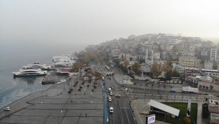 Sokak Kısıtlaması Sonrası Sessizliğe Bürünen Kadıköy Ve Üsküdar Meydanı Havadan Görüntülendi