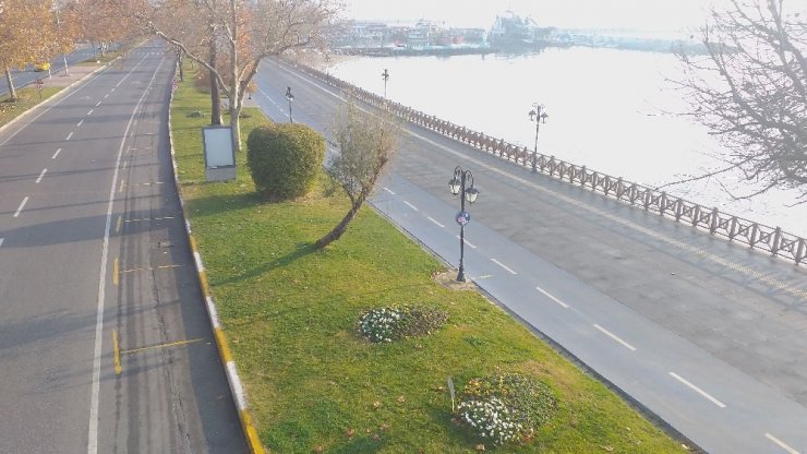 Tekirdağ Sokaklarında Sessizlik Hakim