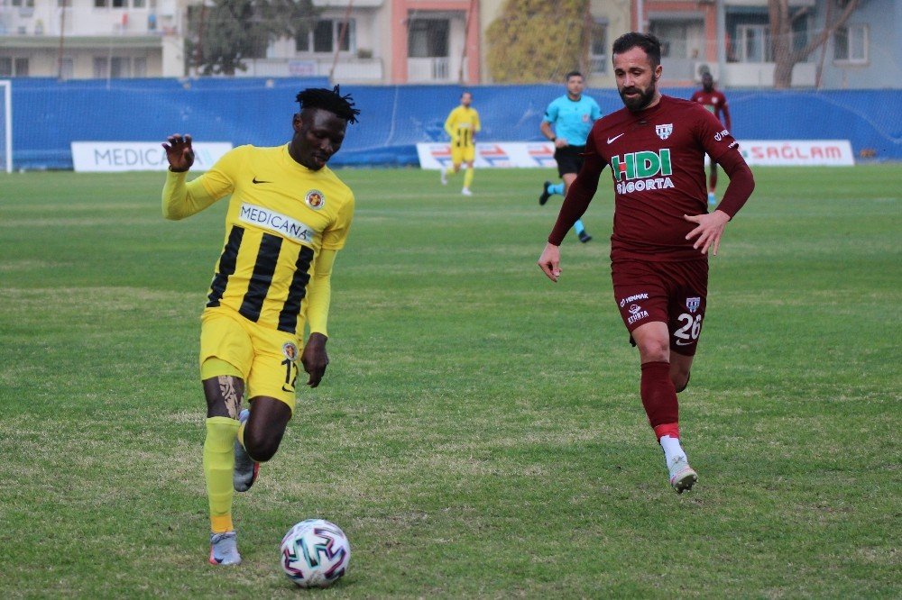 Tff 1. Lig: Menemenspor: 1 - Rh Bandırmaspor: 1