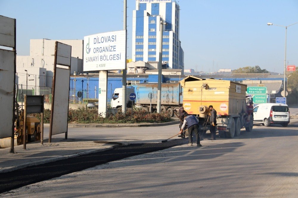 Gebze Ve Dilovası Yolları Asfaltlandı