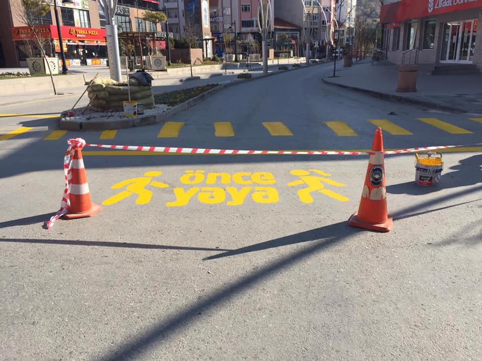 Sandıklı Belediyesi Şehir İçi Trafik Düzenlemesi İçin Harekete Geçti