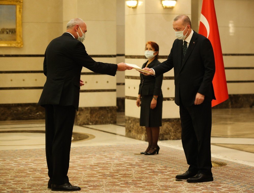 Cumhurbaşkanı Erdoğan, Çekya Büyükelçisini Kabul Etti