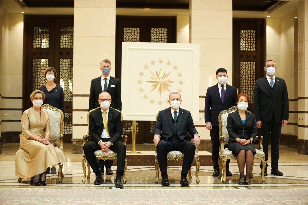 Cumhurbaşkanı Erdoğan, İsveç Büyükelçisini Kabul Etti