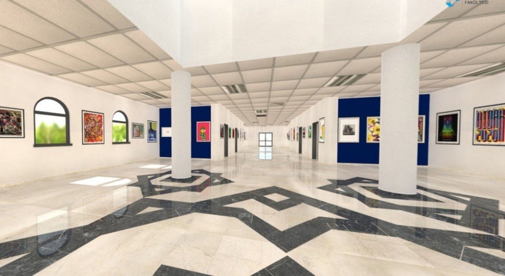 Dpü Gsf’nin “salgın Döneminde Sanat Eğitimi’ Sergisi Açıldı