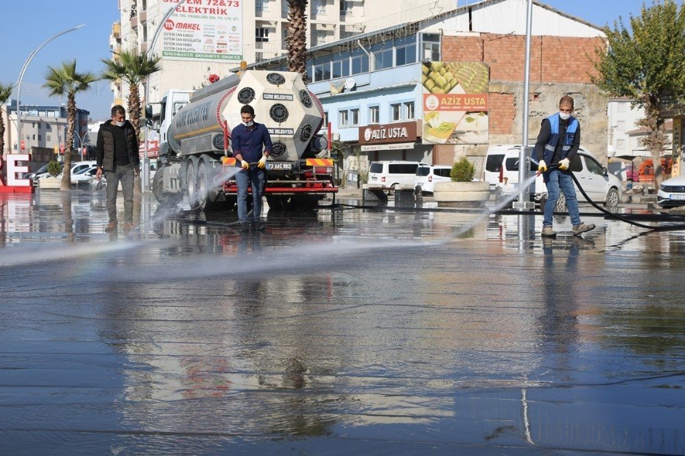 Cizre Belediyesi Sokağa Çıkma Kısıtlamasında Boş Durmadı