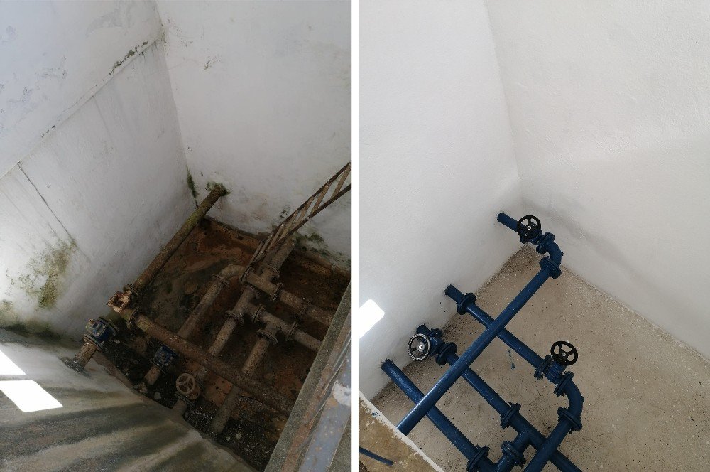 Büyükşehir Su Depolarını Yeniliyor