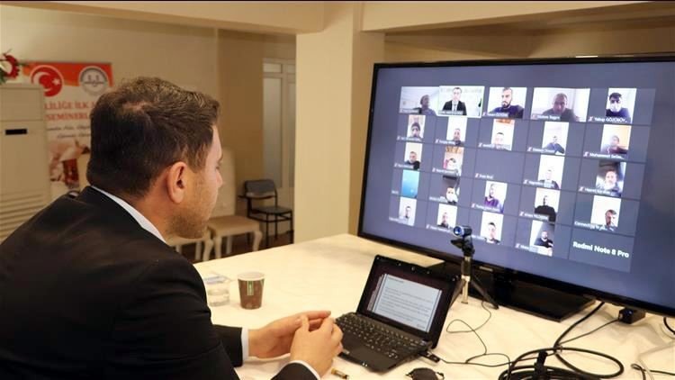 Din Görevlilerine Online Seminer Verildi