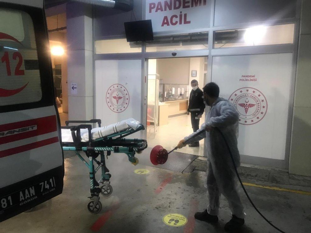 Düzce Dezenfekte Edildi