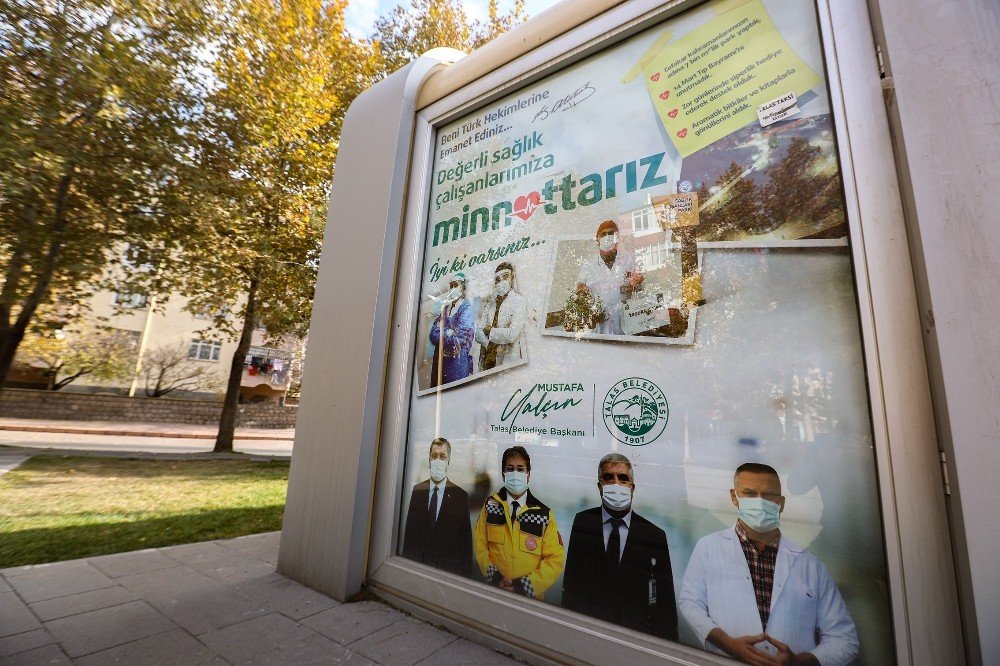 Başkan Yalçın’dan Sağlık Çalışanlarına ’minnetarız’ İlanı