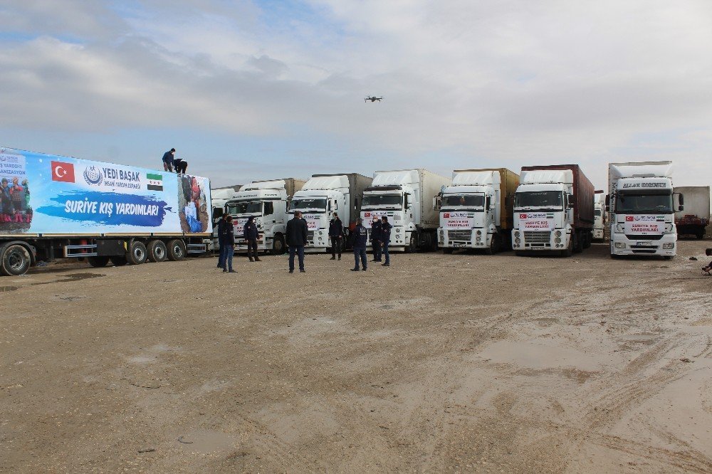 Suriyeli Mağdurlara 200 Ton Kömür Yardımı