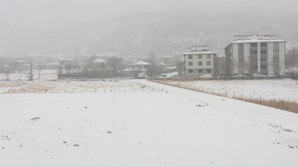 Bingöl Karla Beyaza Büründü