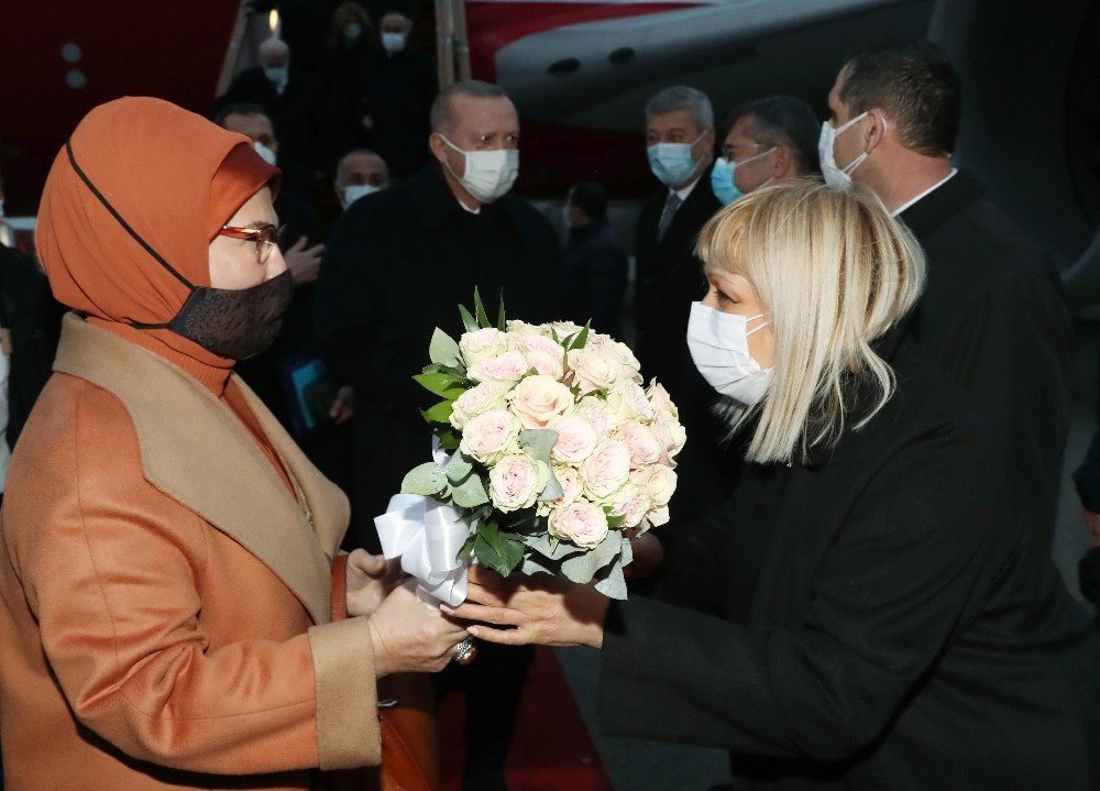 Cumhurbaşkanı Erdoğan Azerbaycan’a Geldi