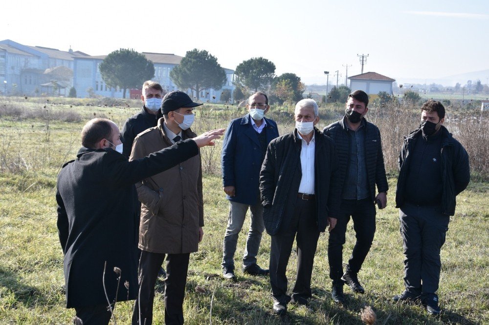 Gönen’de Fakülte İçin Sondaj Çalışmaları Başladı
