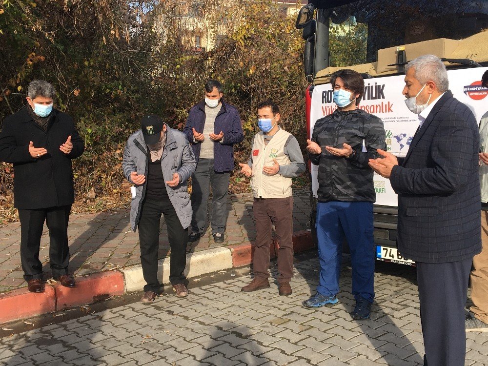 İhh Yardım Tırı Suriye İçin Yola Çıktı